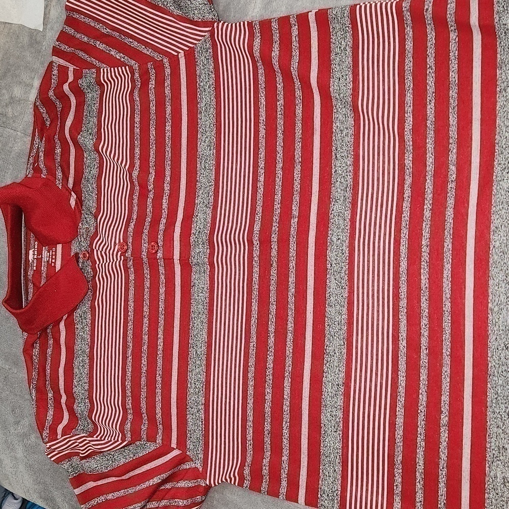 Red Rhino Polo Stripe Shirt